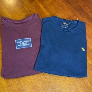 Abercrombie & Fitch Short Sleeve T-Shirts (2pc) Bundle